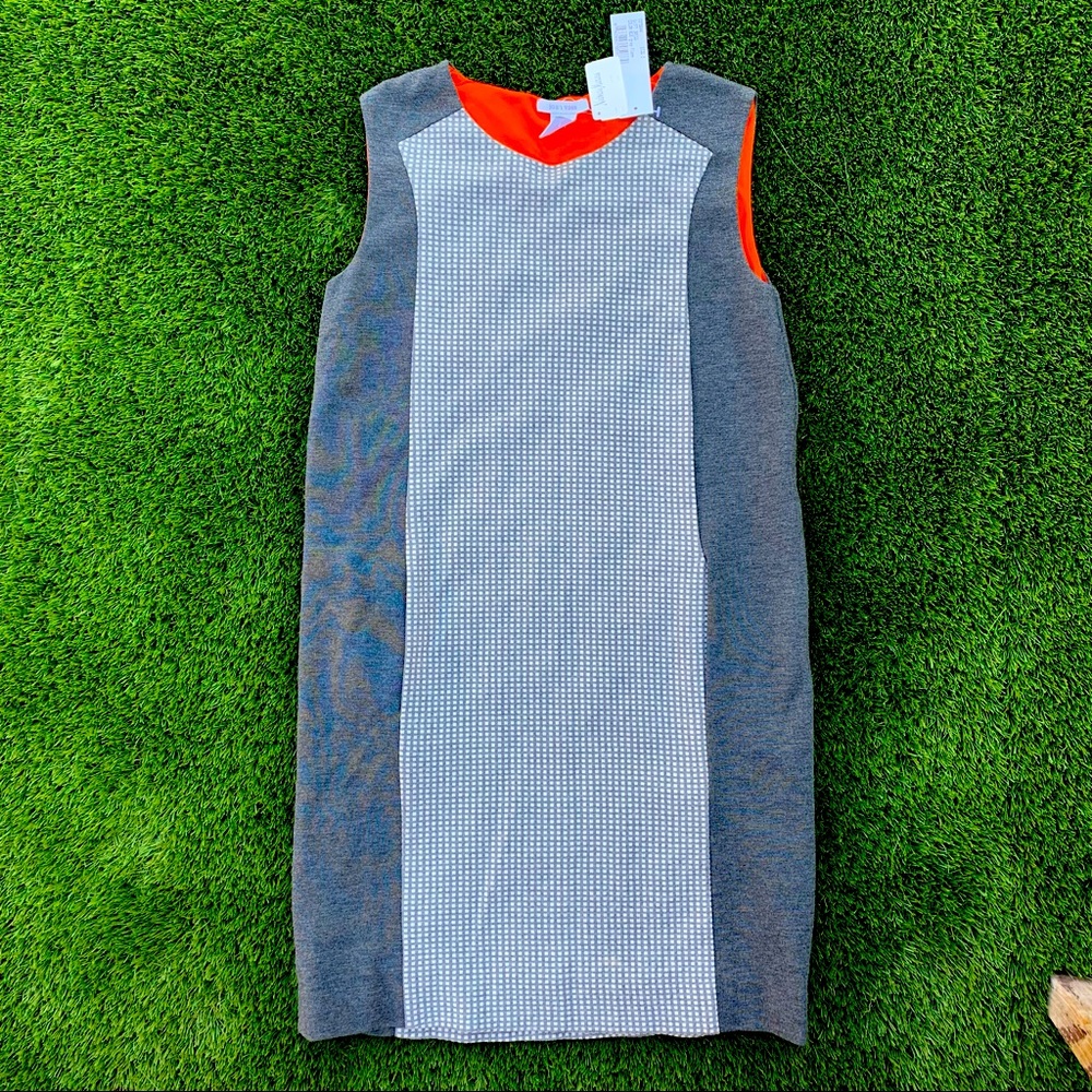 Joan Vass Grey Flannel Dress